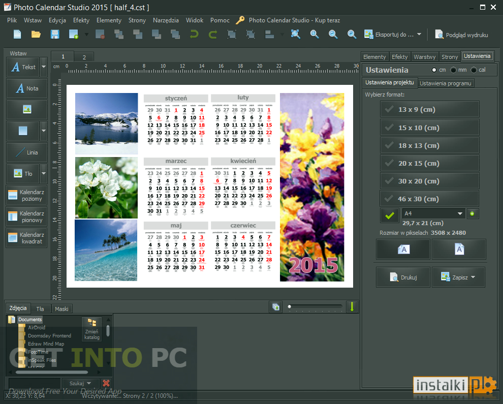 Mojosoft Photo Calendar Studio 2016 Free Download  Get Into Pc with Calendar Creator For Windows 10