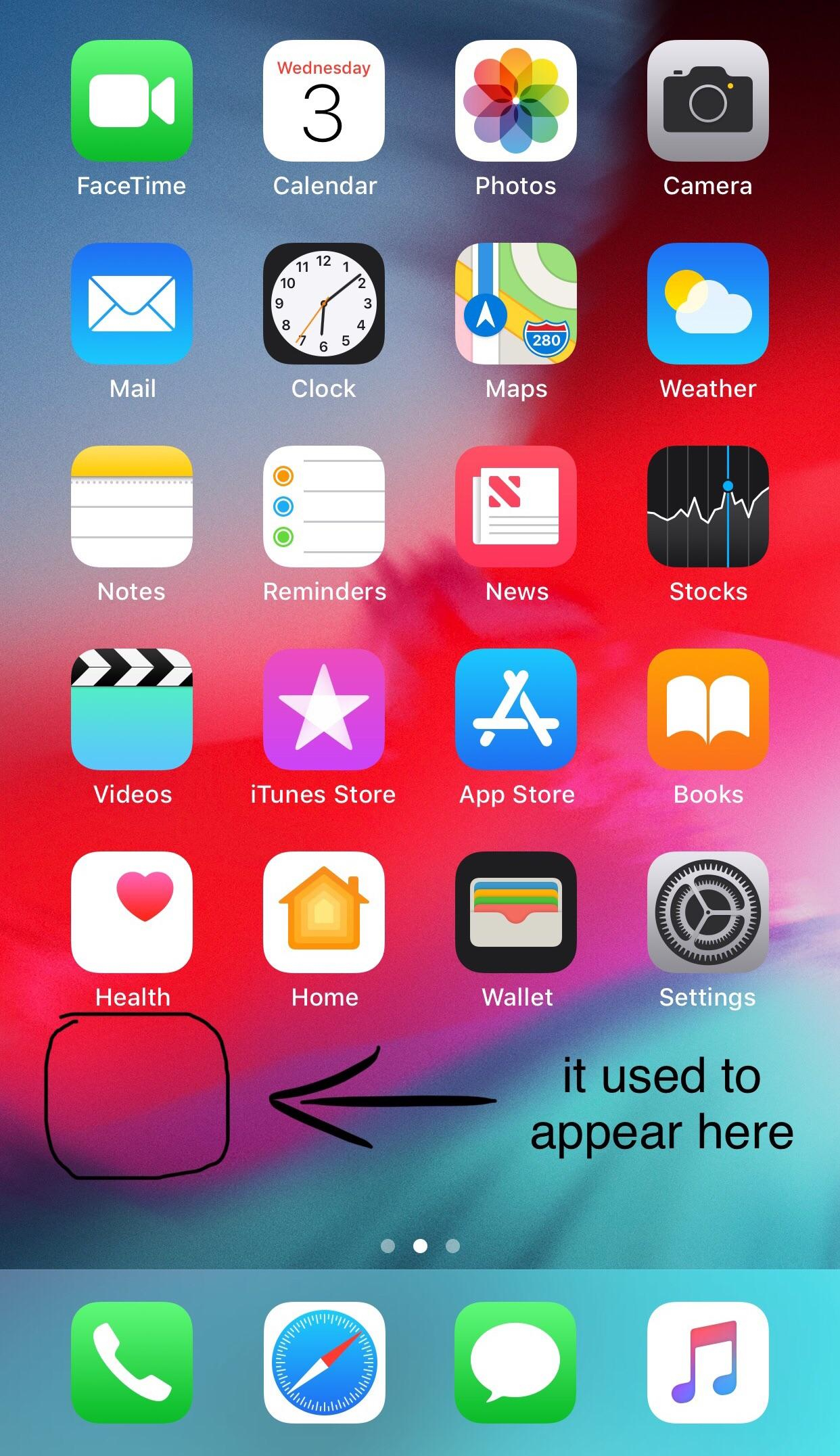 My Iphone 6 Plus Keep Having The Measure App Appear On The pertaining to Calendar Icon Disappeared Iphone