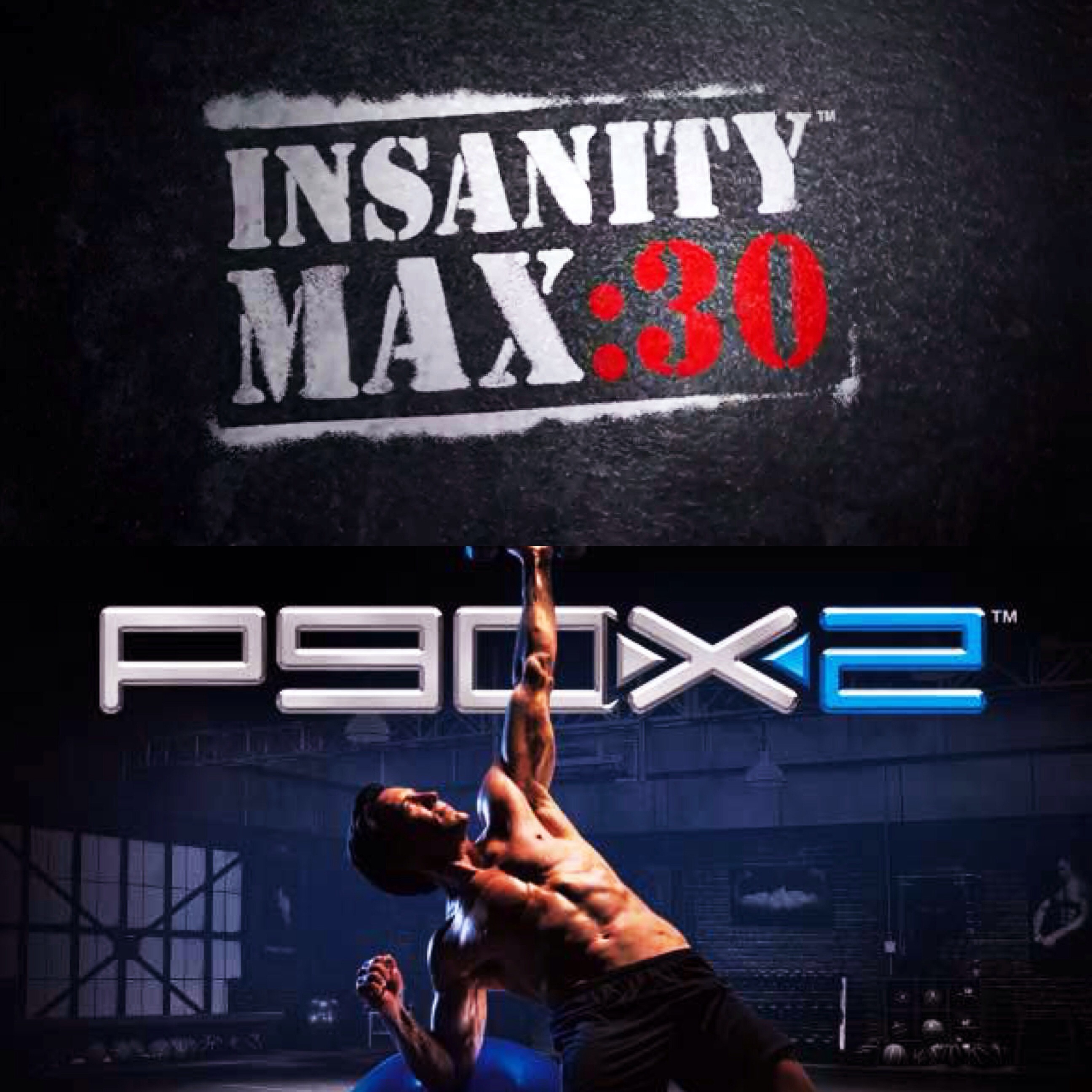 P90X2Insanity Max:30 Hybrid! with Insanity Max 30 Body Beast Hybrid