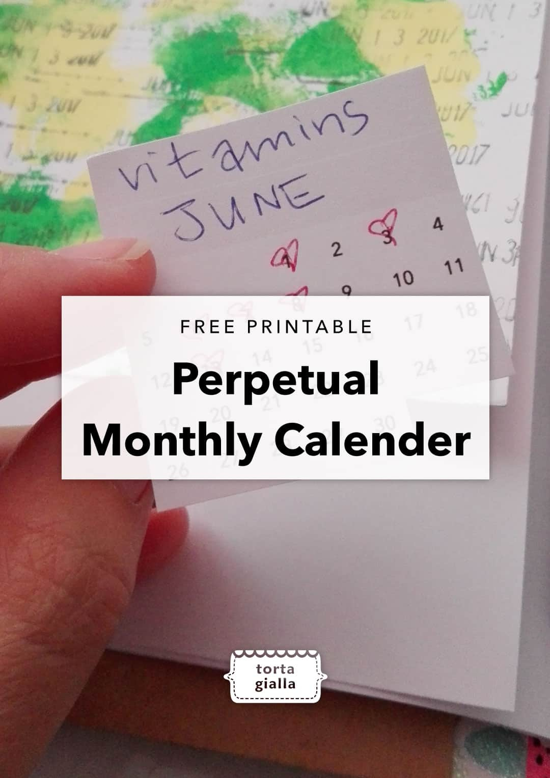 Perpetualmonthlycalendar | Tortagialla pertaining to Printable Perpetual Monthly Calendar
