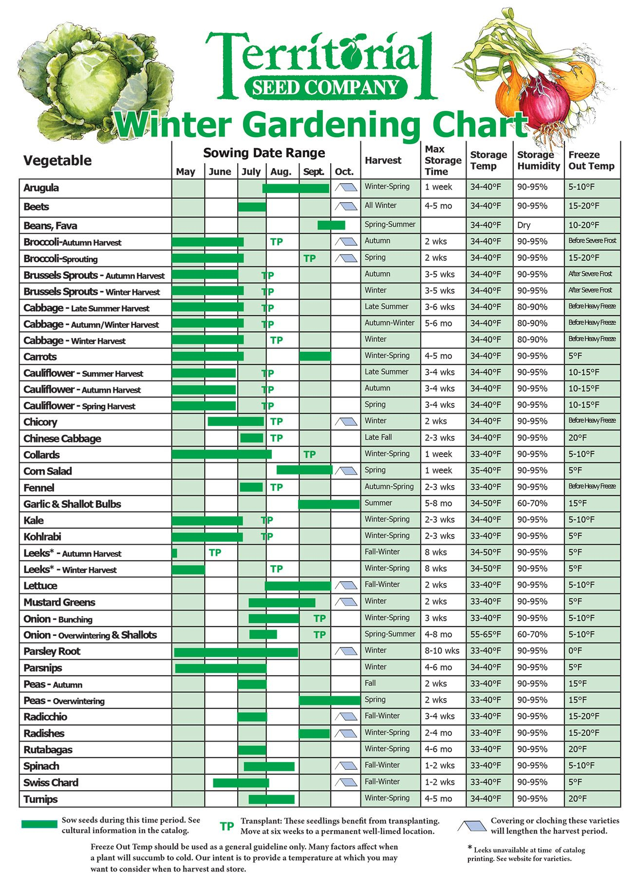 Allotment Planting Calendar ⋆ Calendar for Planning
