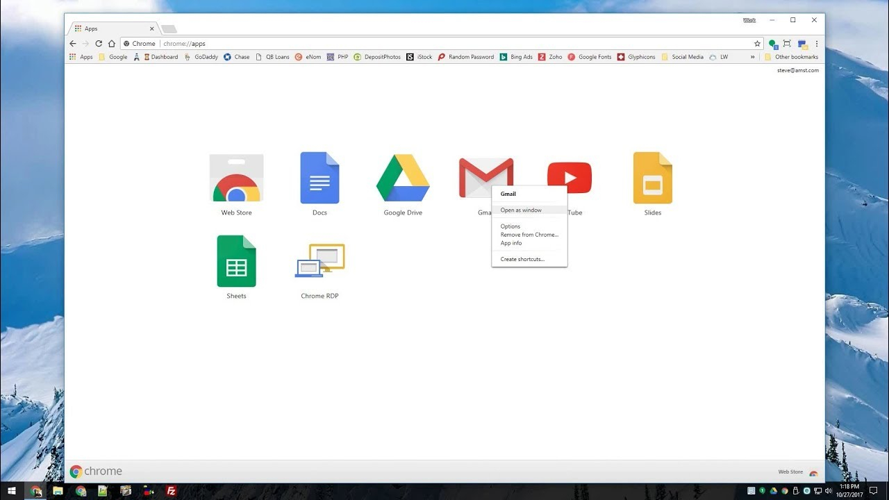 Pin Gmail To Taskbar In Windows inside How To Add Google Calendar To Taskbar