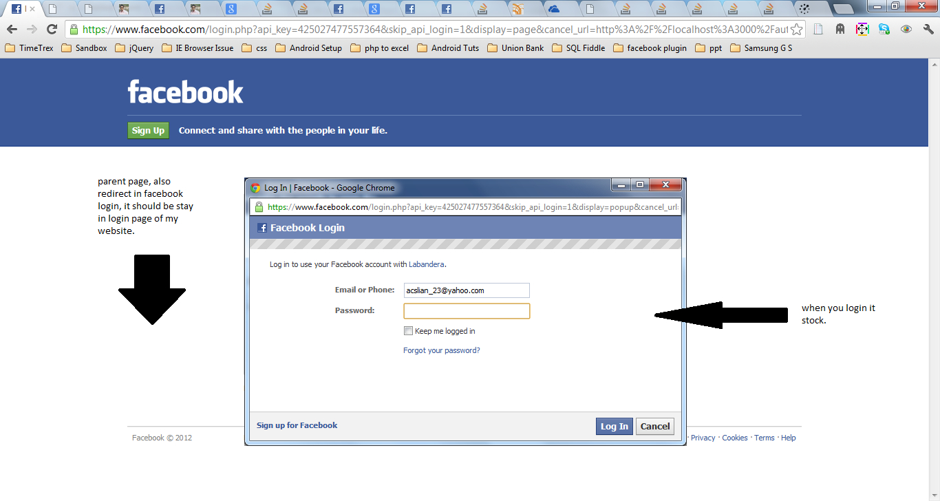 Sign In With Facebook Yahoo. ? Sign In To Yahoo With intended for How To Connect Yahoo To Facebook