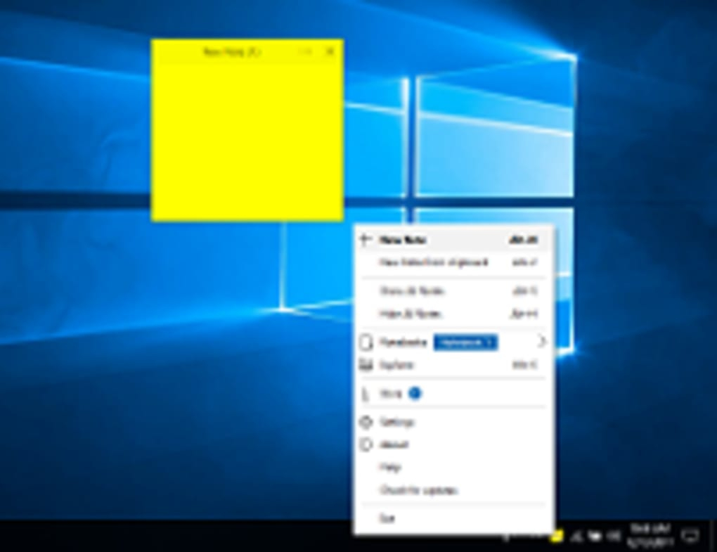Simple Sticky Notes  Download for Windows 10 Widgets Notes