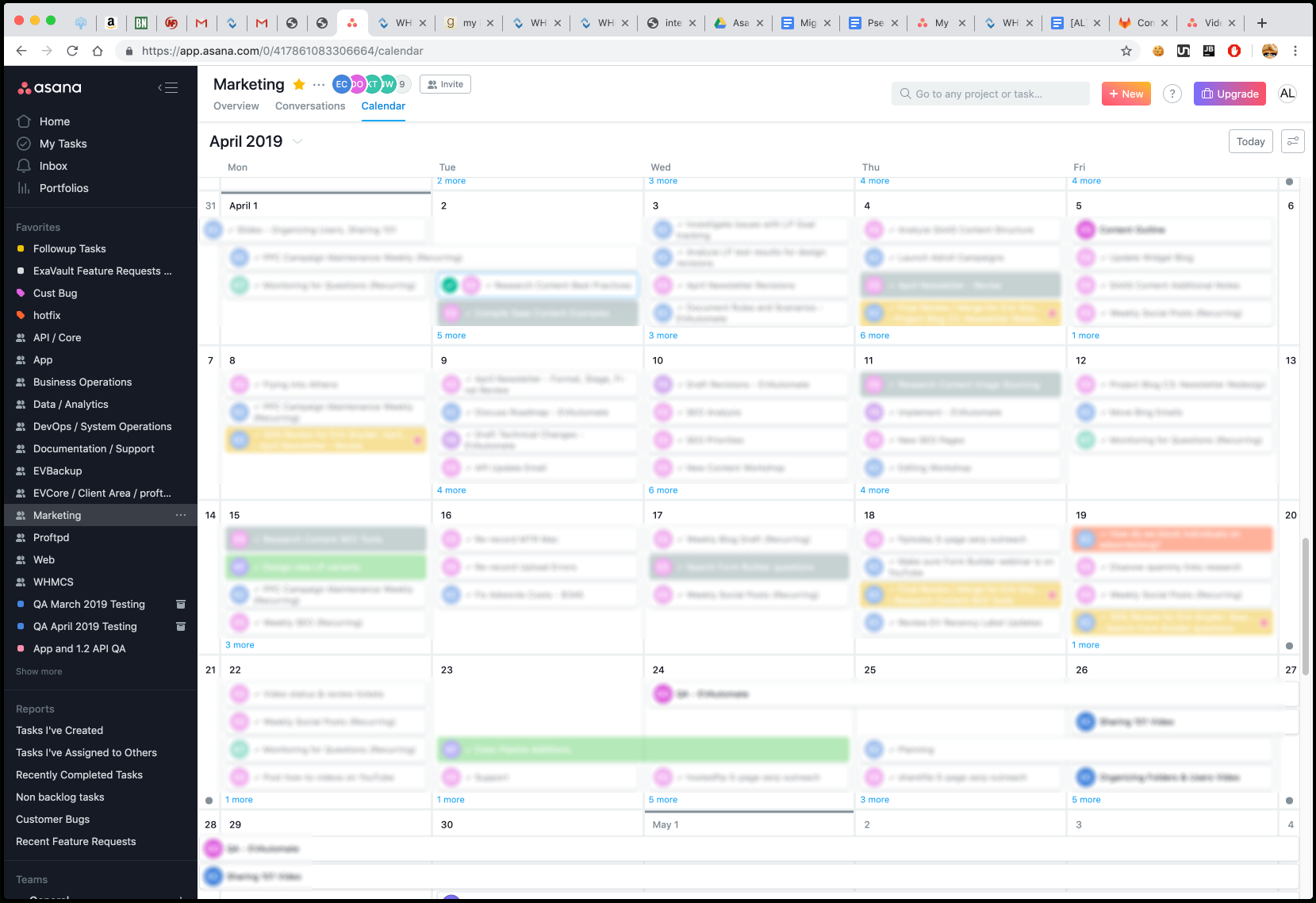 Switching To Asana Project Management After 10 Years intended for Asana Export Calendar