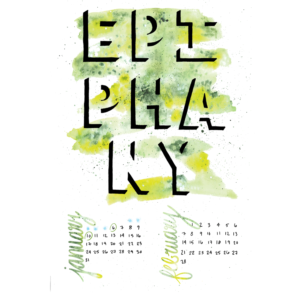 The Liturgical Calendar 20182019 — Lauren Taylor throughout Liturgical Calendar Poster