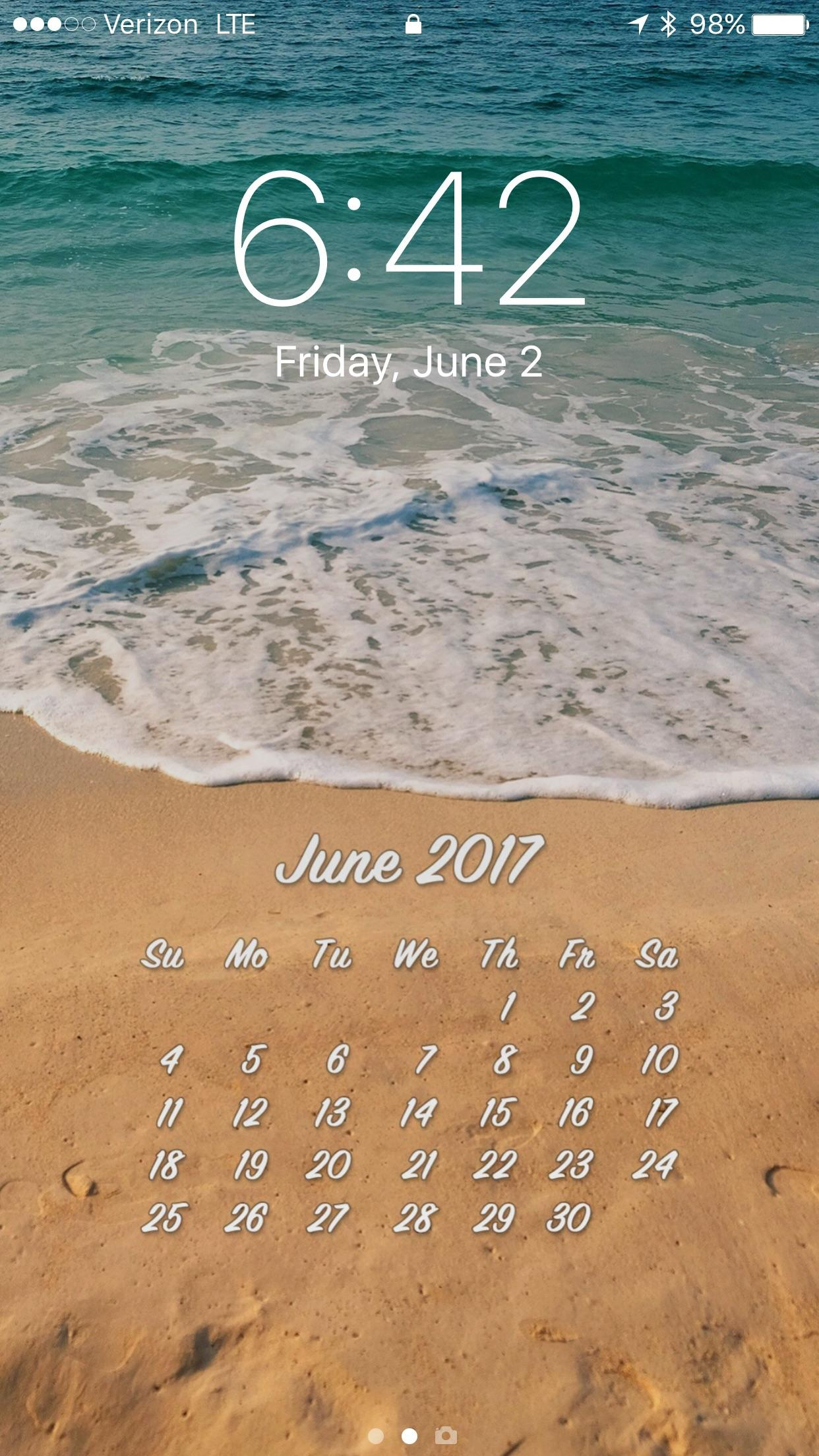 This Wallpaper Has The Month Calendar. Anyone Know Of Any with regard to 13 Month Calendar Reddit