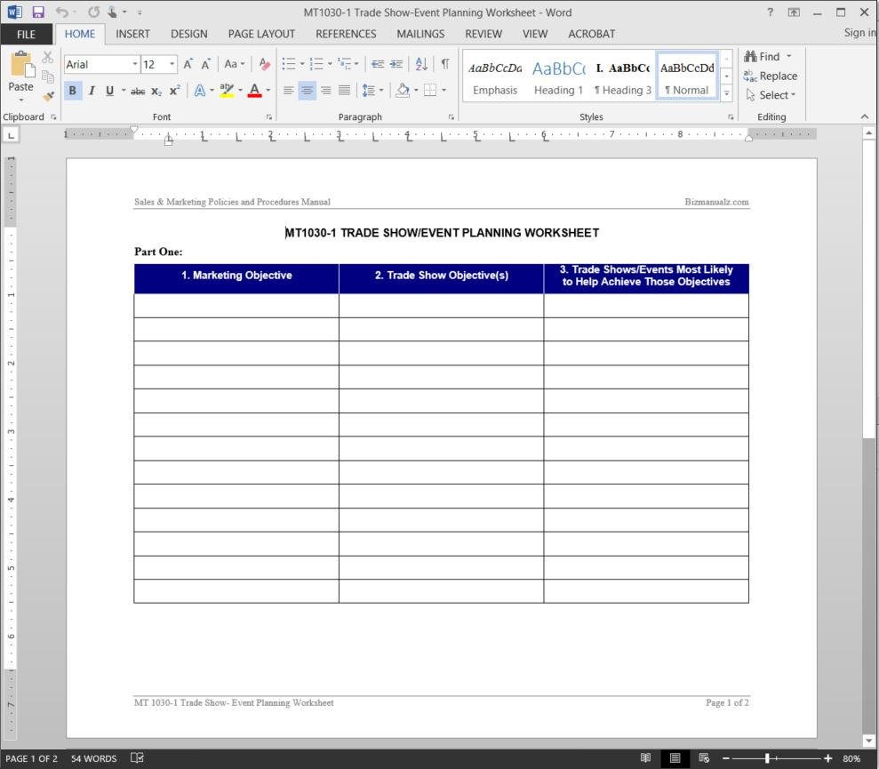 Trade Showevent Planning Worksheet Template | Mt10301 with regard to Conference Planning Template Excel