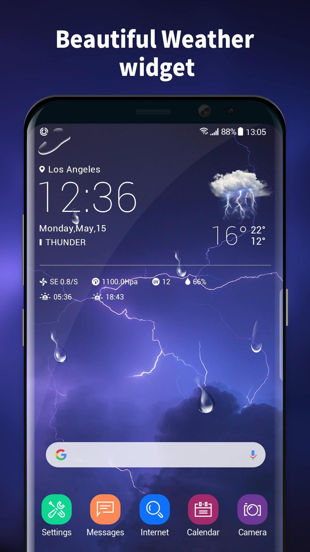 Transparent Weather Widget For Android  Apk Download with Transparent Calendar Widget