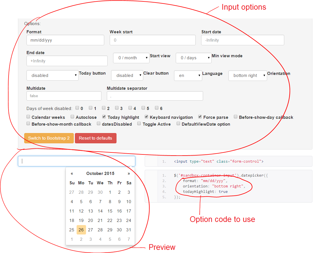 Tutorial: Add A Date Picker To A Bootstrap Form | Formden regarding Php Calendar Date Picker