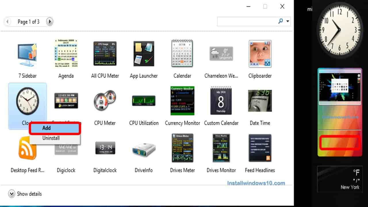 Windows 10 Gadgets ~ Install Windows Stuff with regard to Calendar Gadget Windows 10