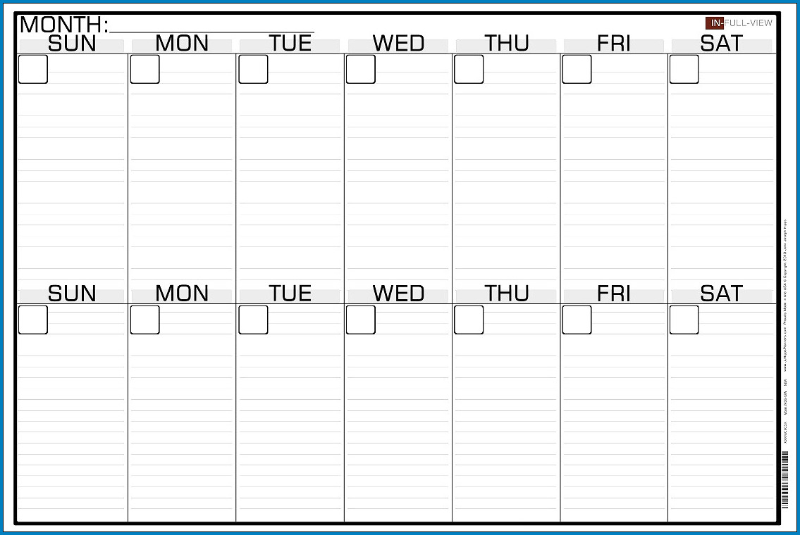 √ Free Printable 2 Week Calendar Template | Templateral in 2 Week Blank Calendar