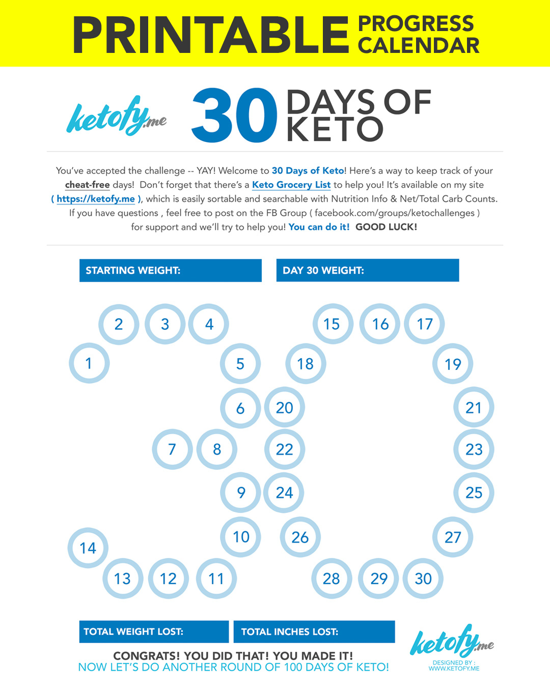 Keto ~ Fy Me | Cut Carbs, Not Flavor! • 30 Days Of Keto within 100 Days Of Keto Calendar