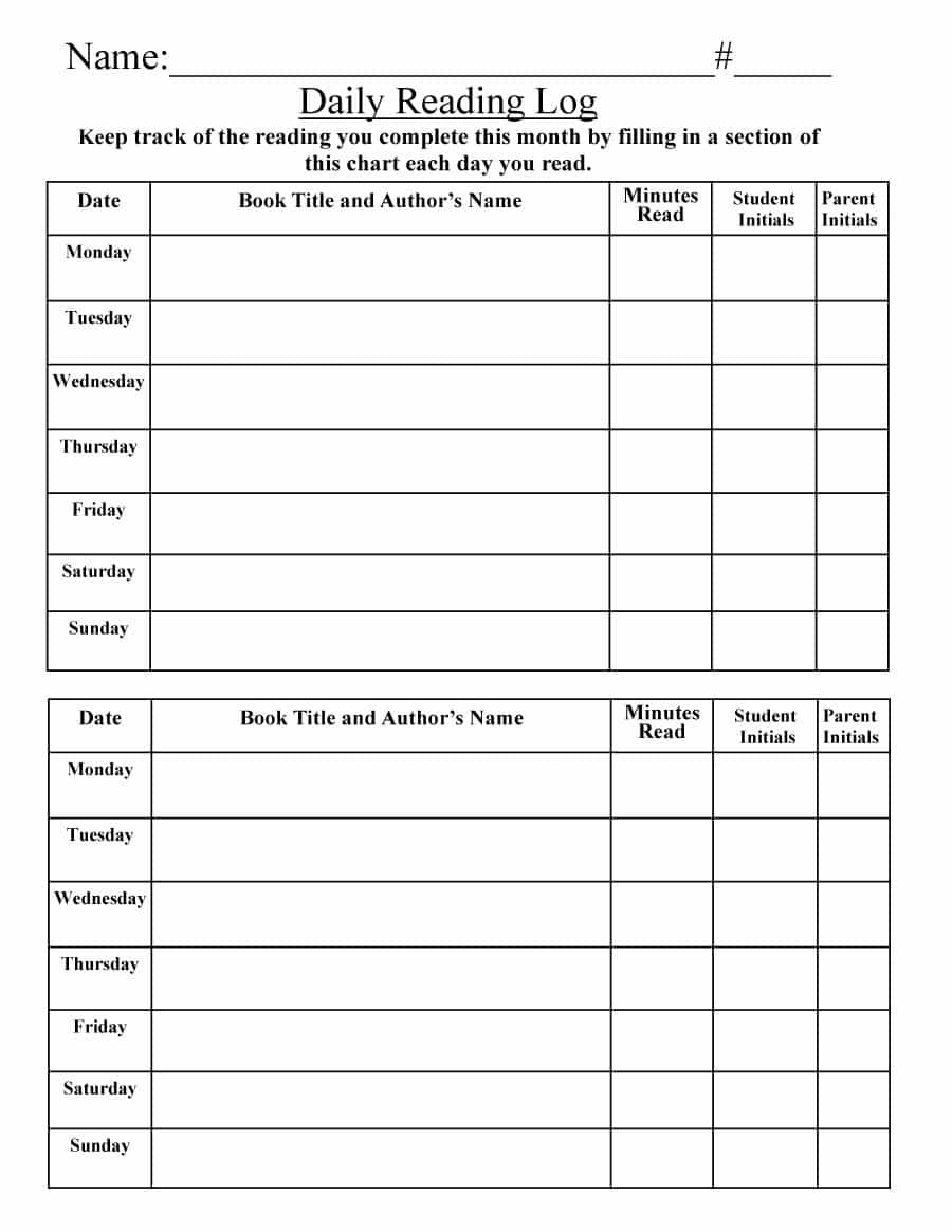 Pin On Read 180 Ideas for Middle School Reading Log Template