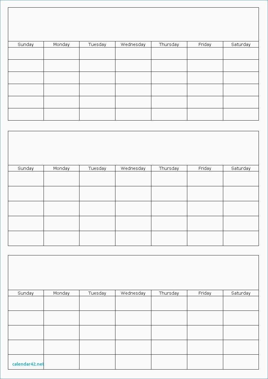 Printable Large Blank Three Month Calendar Template throughout 3 Month Calendar Template