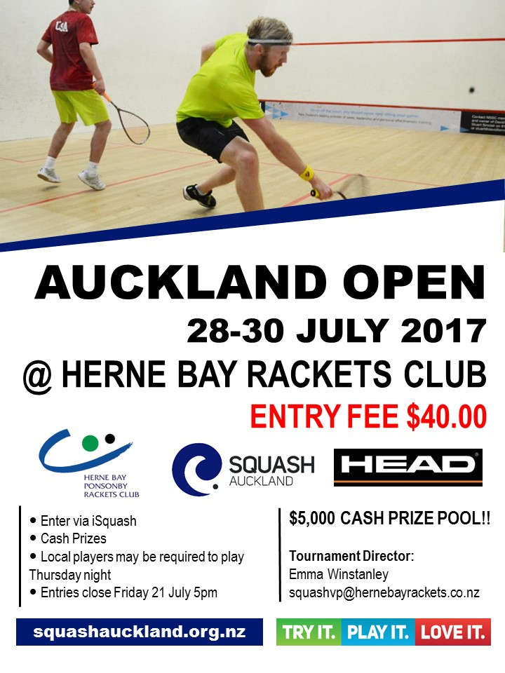 2017 Auckland Open @ Herne Bay inside Wo Mitchell School Calendar