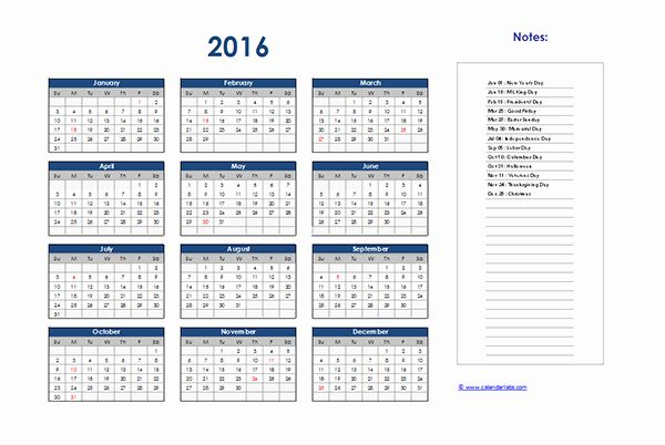 25 Free Photo Calendar Template 2016 In 2020 | Excel intended for 2018 Julian Calendar Quadax