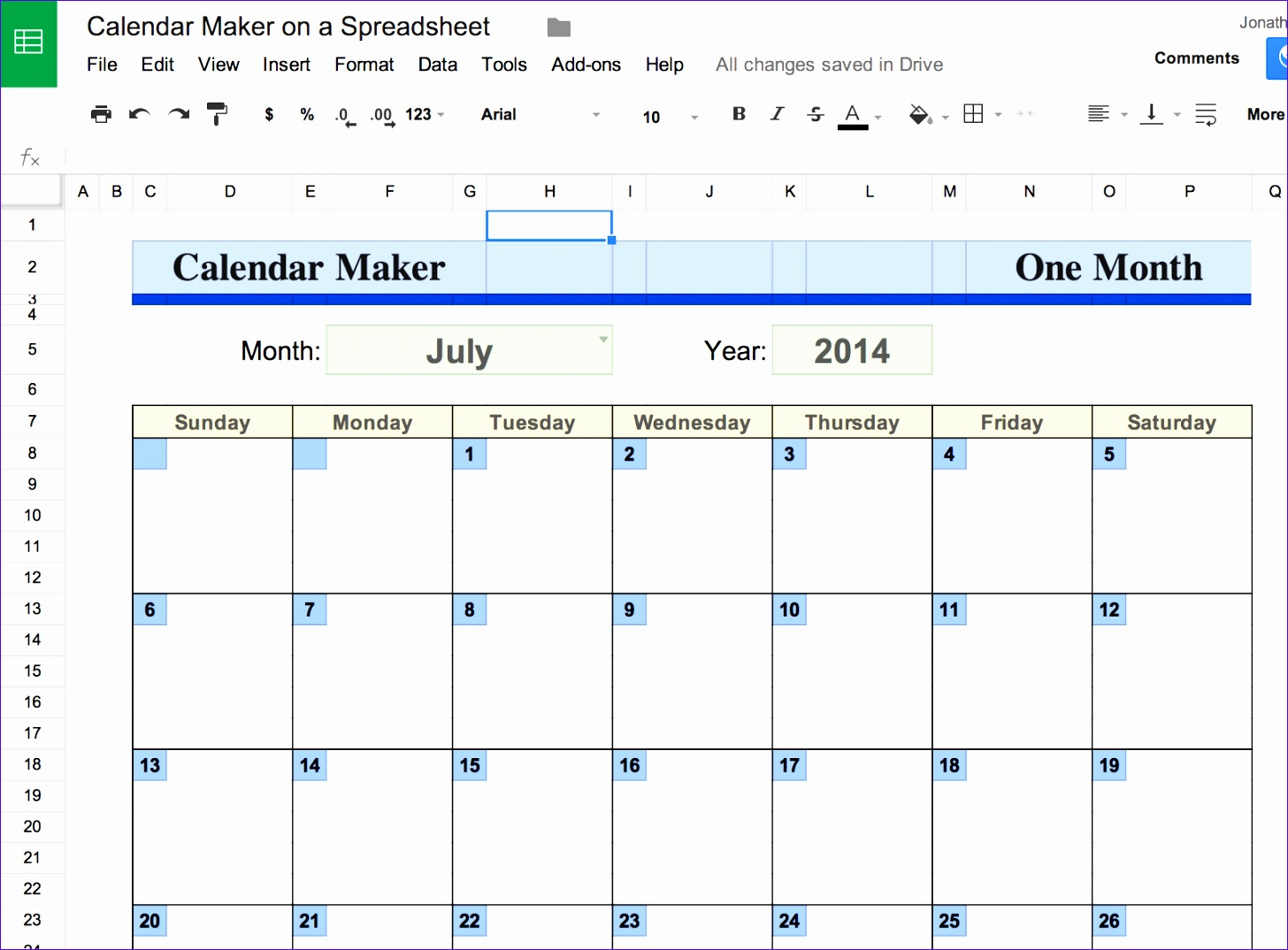 6 Google Calendar Excel Template  Excel Templates  Excel with regard to Google Excel Calendar Template