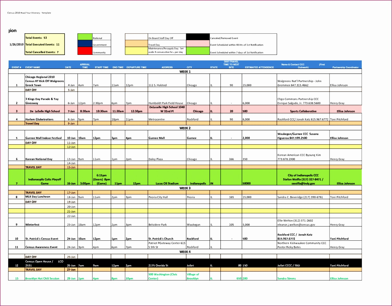 8 100 Day Plan Template Excel  Excel Templates  Excel with Excel Day Planner