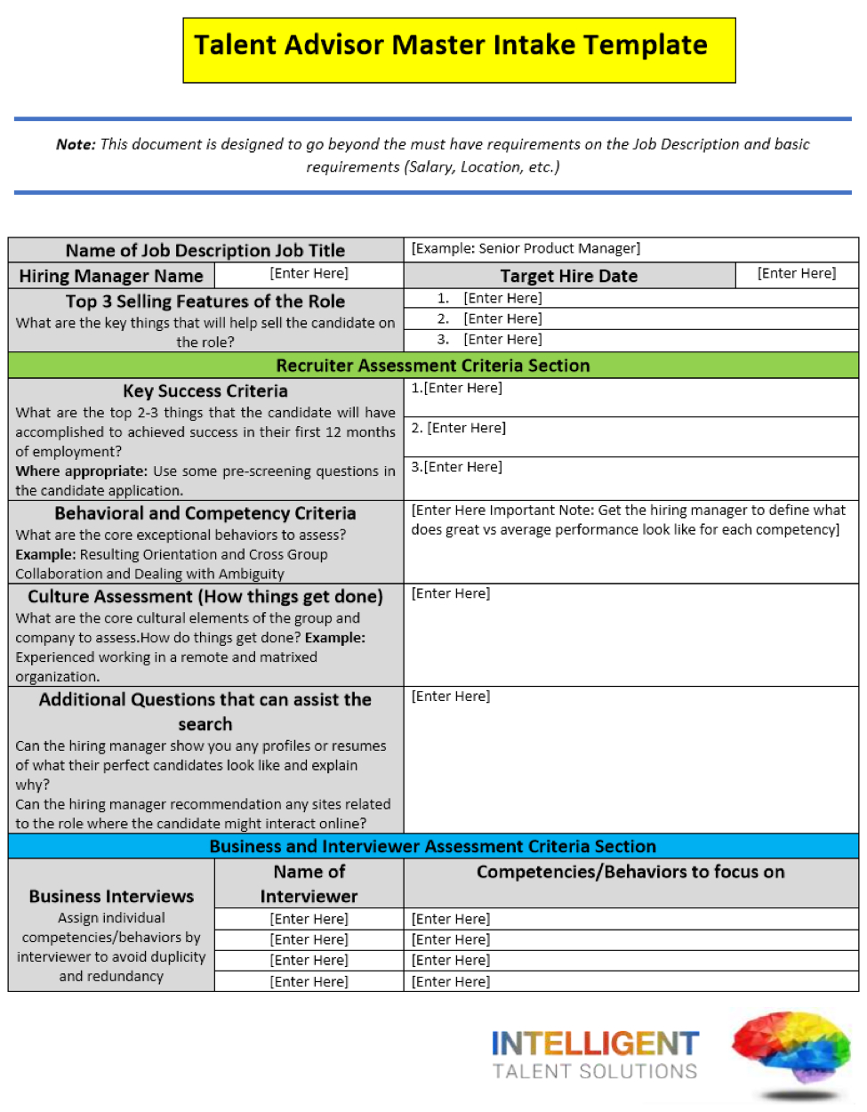 A Better Way To Assess Exceptional Vs. Average Performance pertaining to Talent Inventory Template