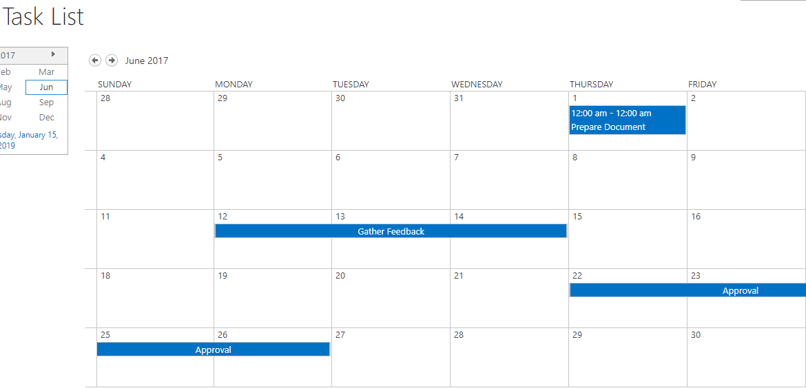 A Review Of All The Calendar Options In Sharepoint And throughout Project 365 Calendar