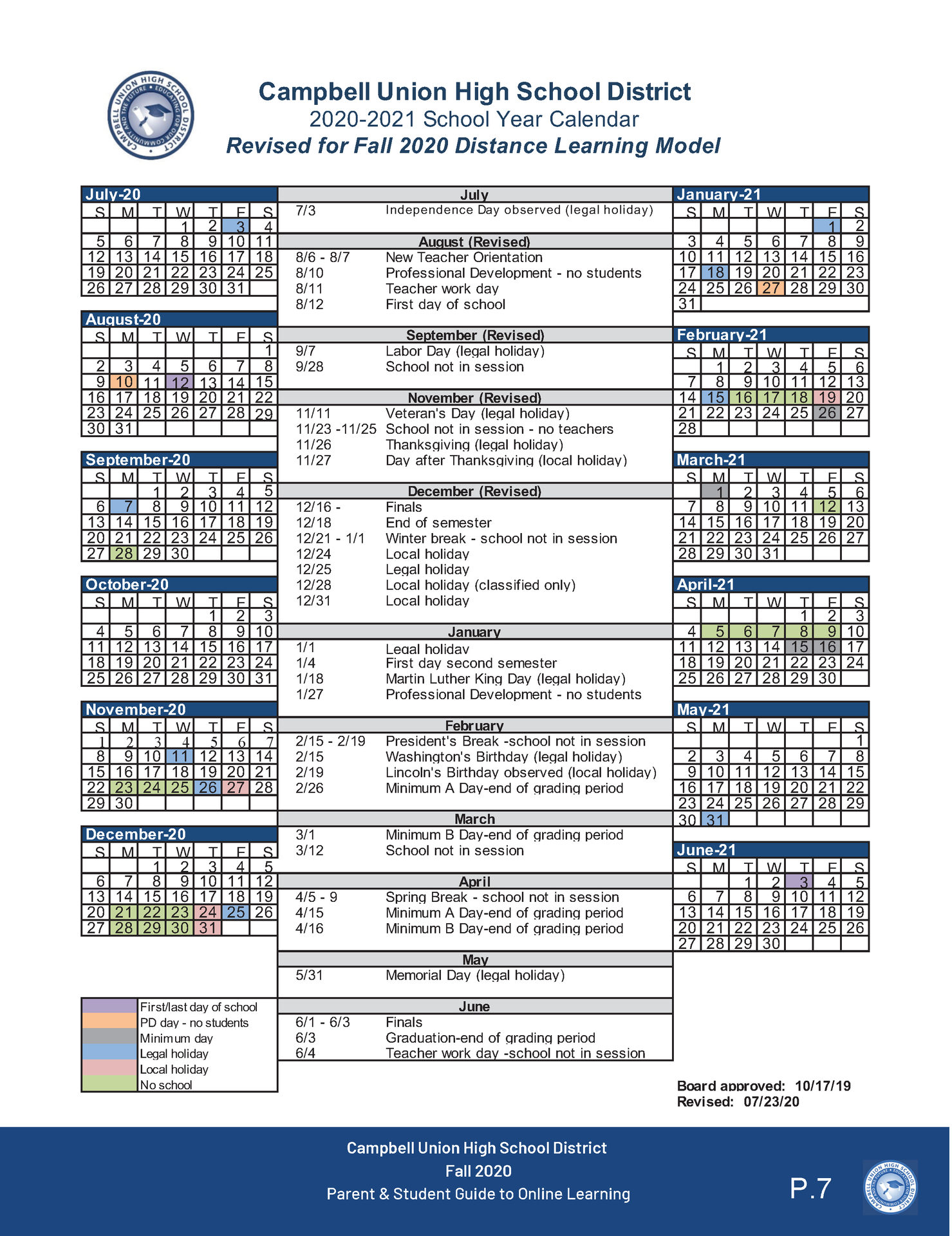 Uc Calender