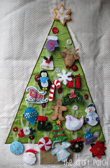 Advent Calendar  Thecraftpatchblog with regard to Jennifer Maker Advent Tree