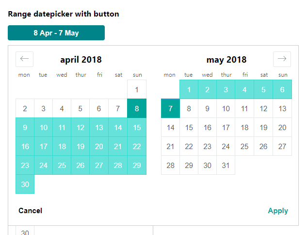 Airbnb Style Date Picker For Vue.js  Vue Script within Airbnb Datepicker Vue