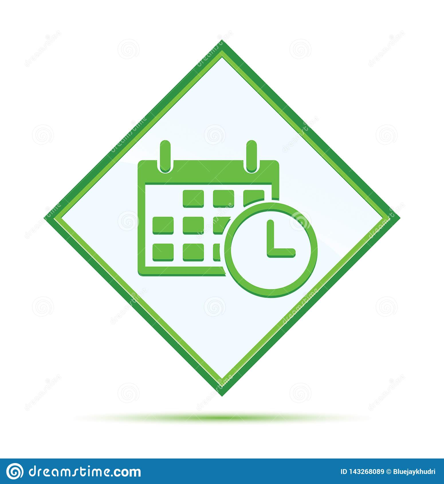 Appointment Date Calendar Icon Modern Abstract Green pertaining to Calendar Icon Green