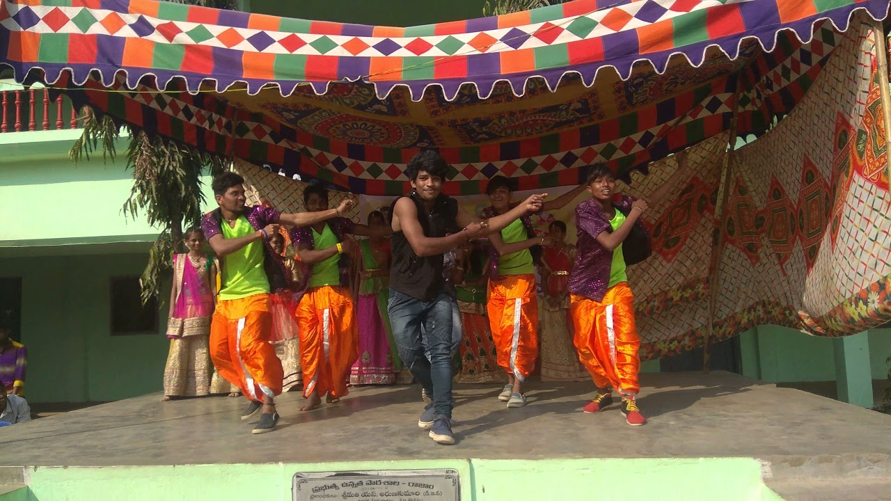 Bhogi Events In Gh School ,Rajam  Youtube inside Gh Dawe School