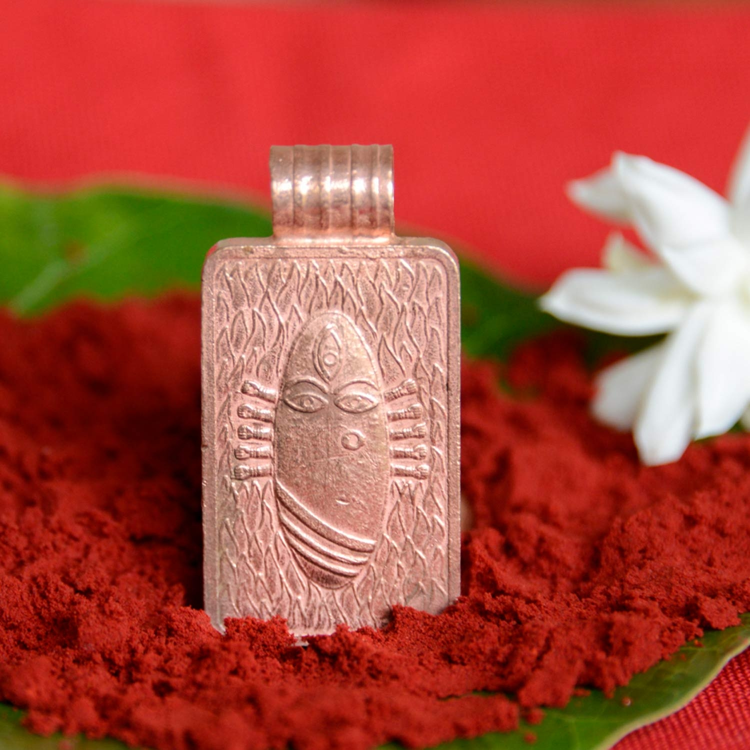 Buy Linga Bhairavi Copper Pendant  Medium Online | Isha within Isha Moon Calendar