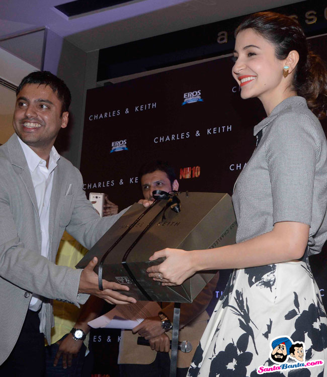 Charles And Keith Nh 10 Collection Launch  Anushka inside Vikram Sawant Calendar