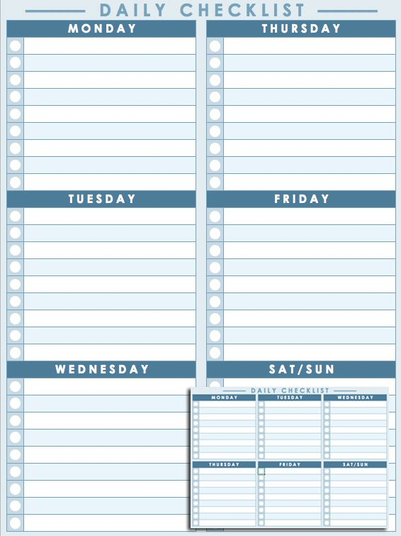 Daily Checklist Template | Daily Schedule Template regarding Most Goals In A Calendar Year