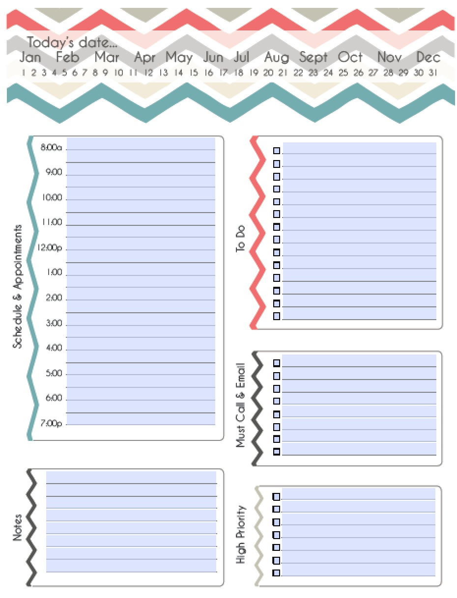 Download Daily Schedule Planner Templates | Pdf | Word regarding Daily Agenda Template Word