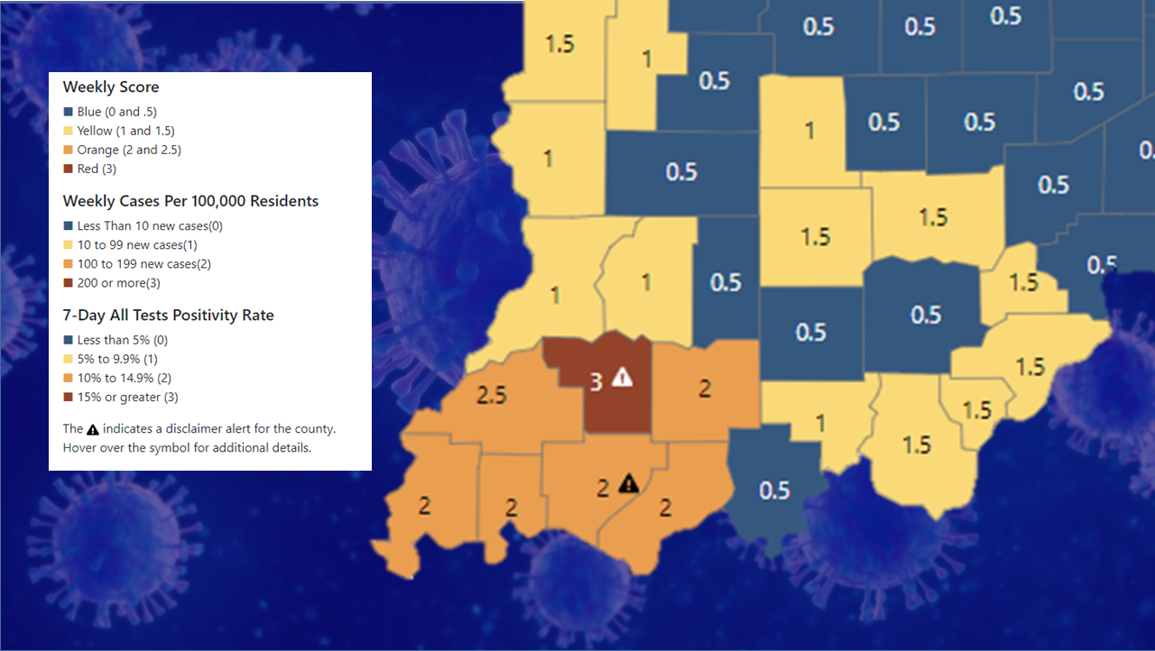 Dubois County Elevated To Code Orange, Pike County Is Now regarding Pike County School Calendar