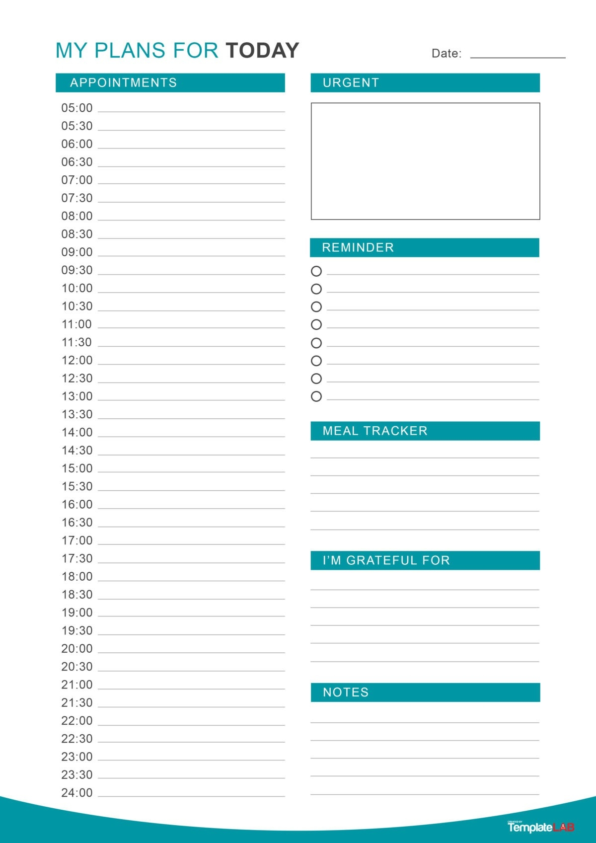 Edi Suparman  Template Calendar Design for Daily Agenda Template Word