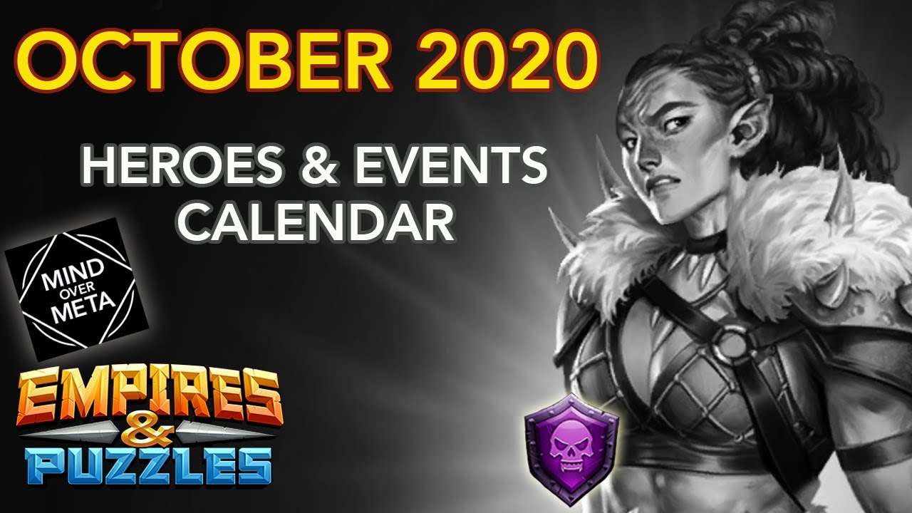 Empires And Puzzles October 2020 Calendar Zulag  Youtube with regard to Empires And Puzzles September Calendar