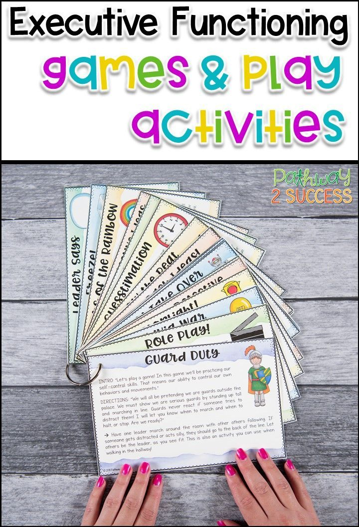 Executive Functioning Activities For Kids