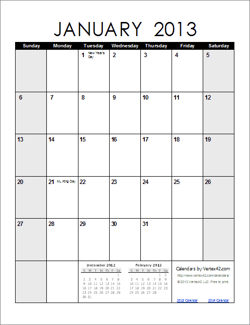 Free Printable Calendar  Printable Monthly Calendars within Blank Monthly Calendar Portrait