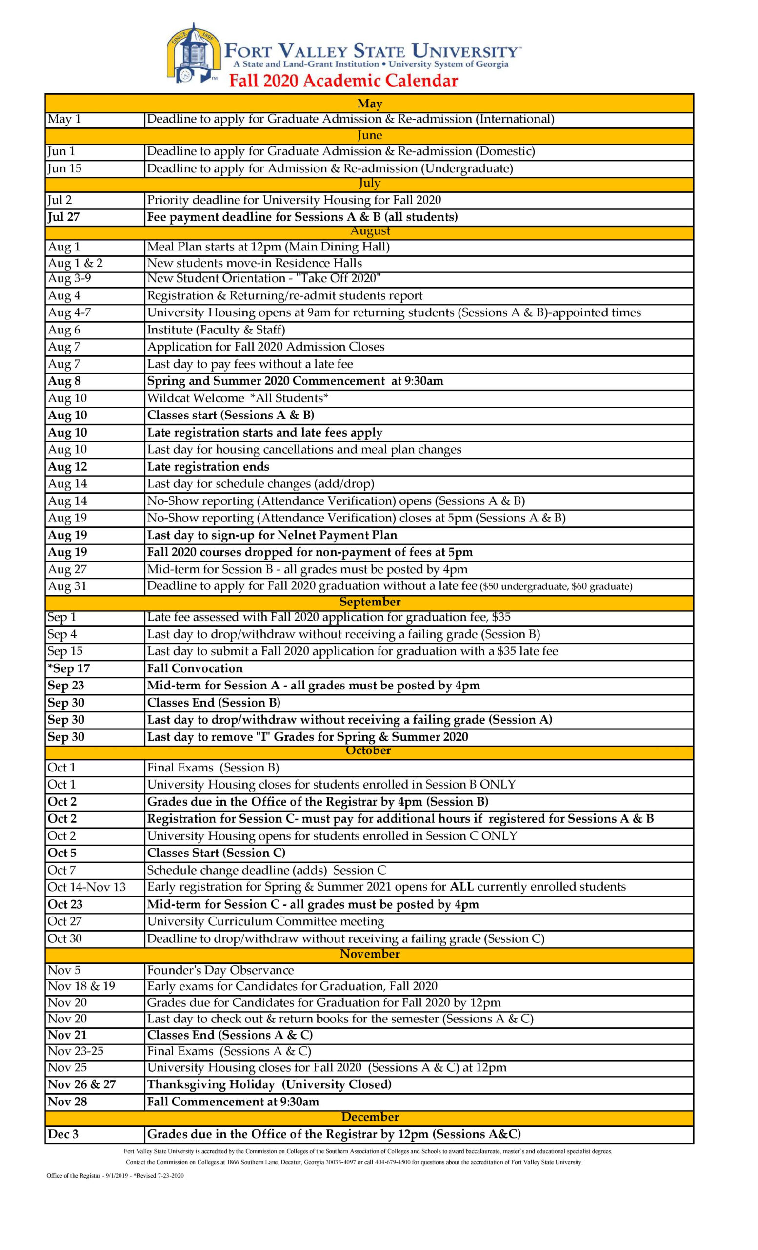 Georgia Southern Calendar 2021 within Uga Academic Calendar