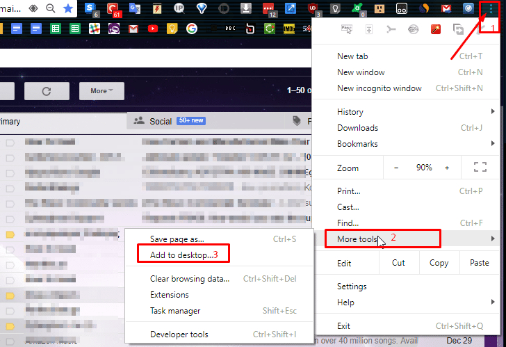 Gmail Icon On Desktop Windows 10 At Vectorified inside Google Calendar Taskbar