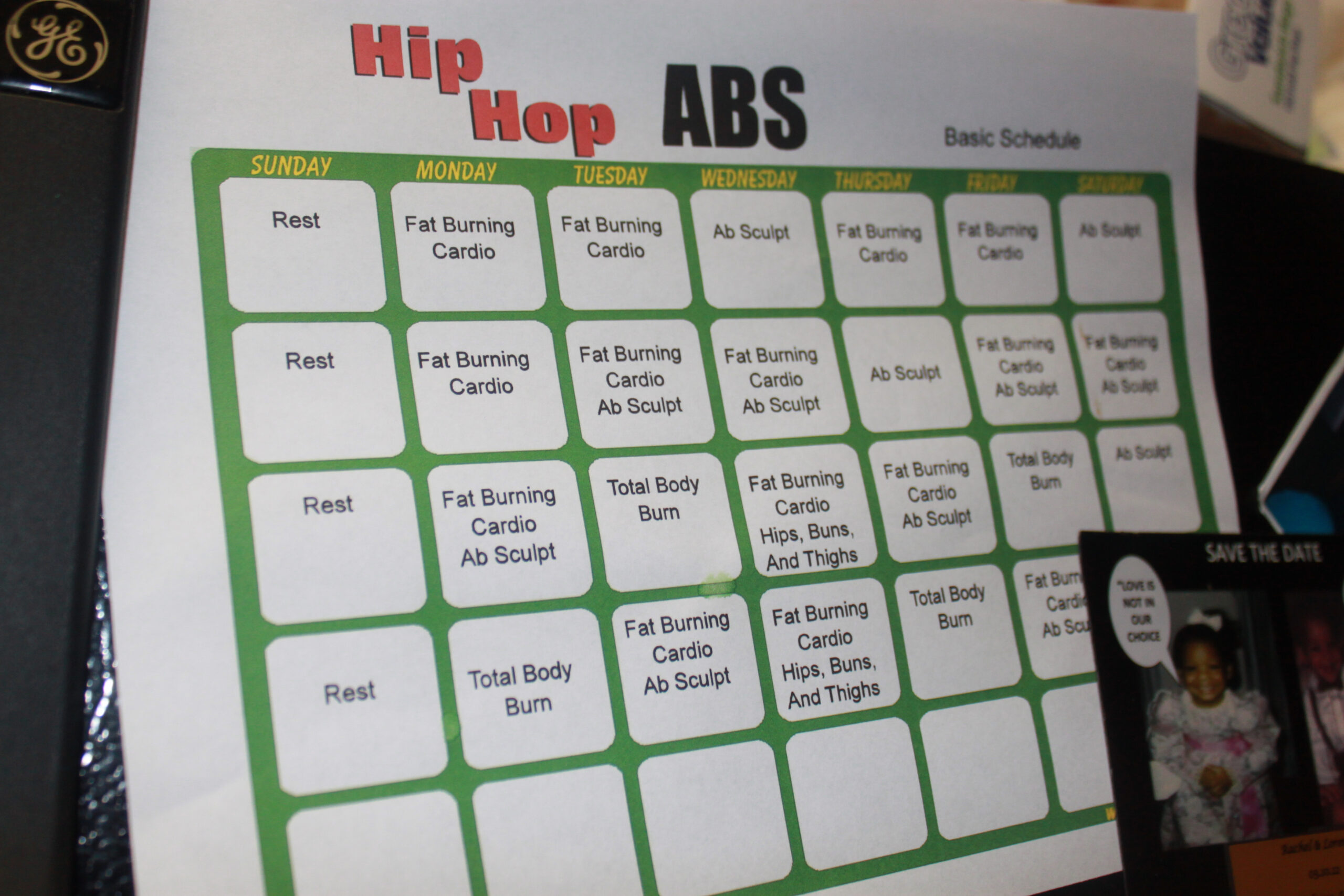 Hip Hop Abs Calendar | Calendar For Planning with regard to Hip Hop Abs Schedule