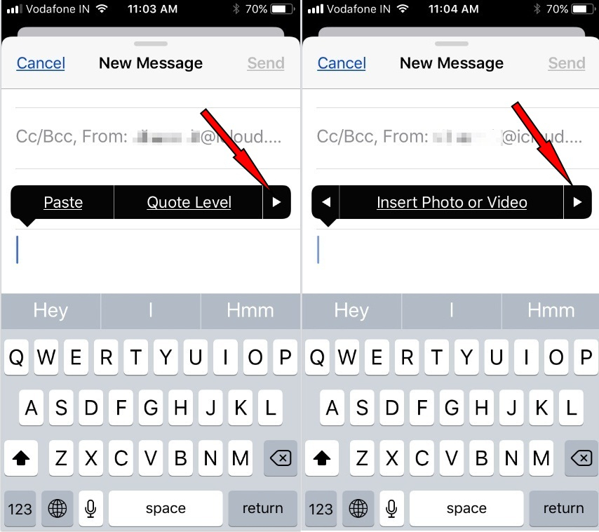 How To Put Or Insert Drawing Into Mail Body In Ios 11 On with regard to Iphone Mail Icon Missing
