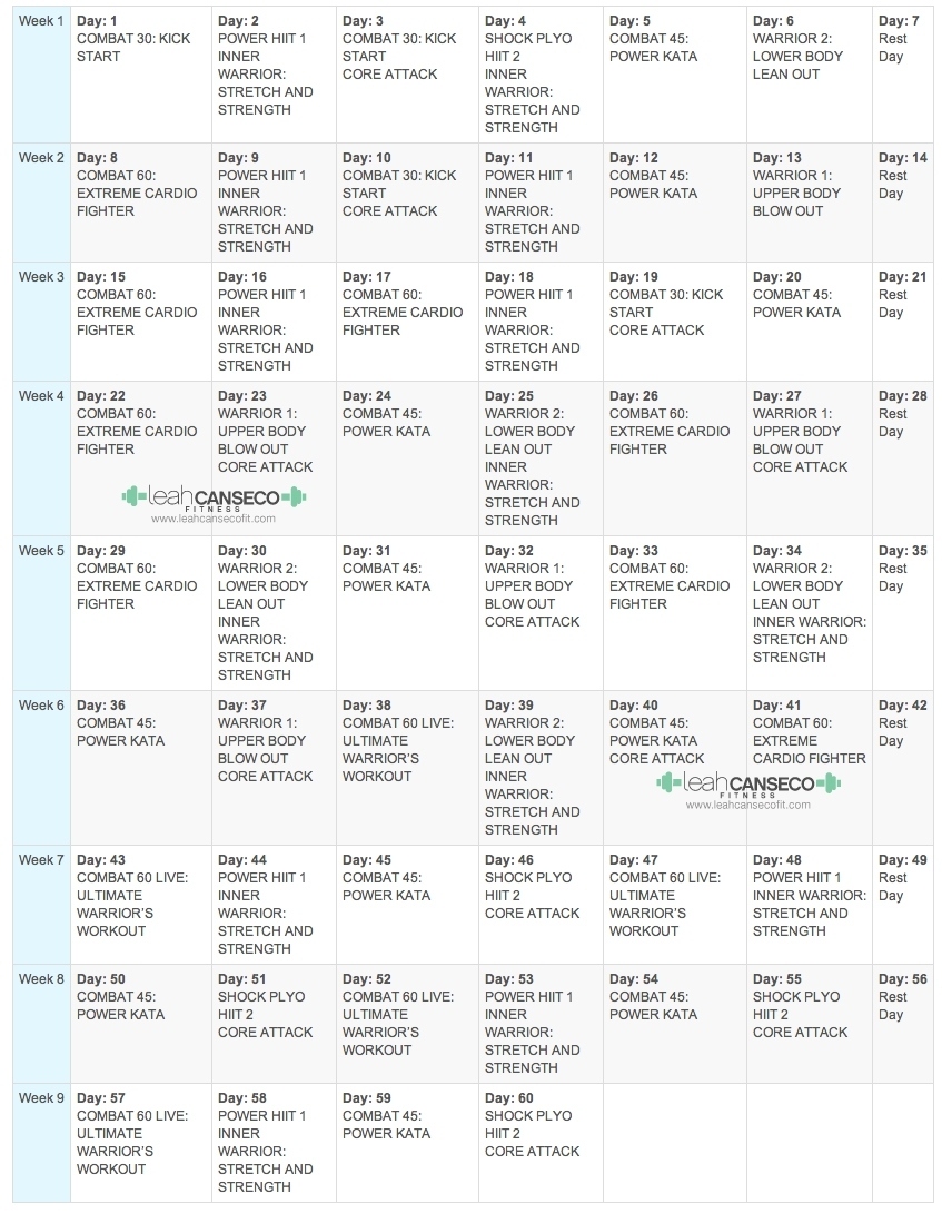 Insanity Max 30Piyo Hybrid Calendar  Calendar with regard to Body Beast Insanity Max 30 Hybrid