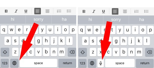 Microphone Missing From Iphone Keyboard For Voice inside Iphone Mail Icon Missing