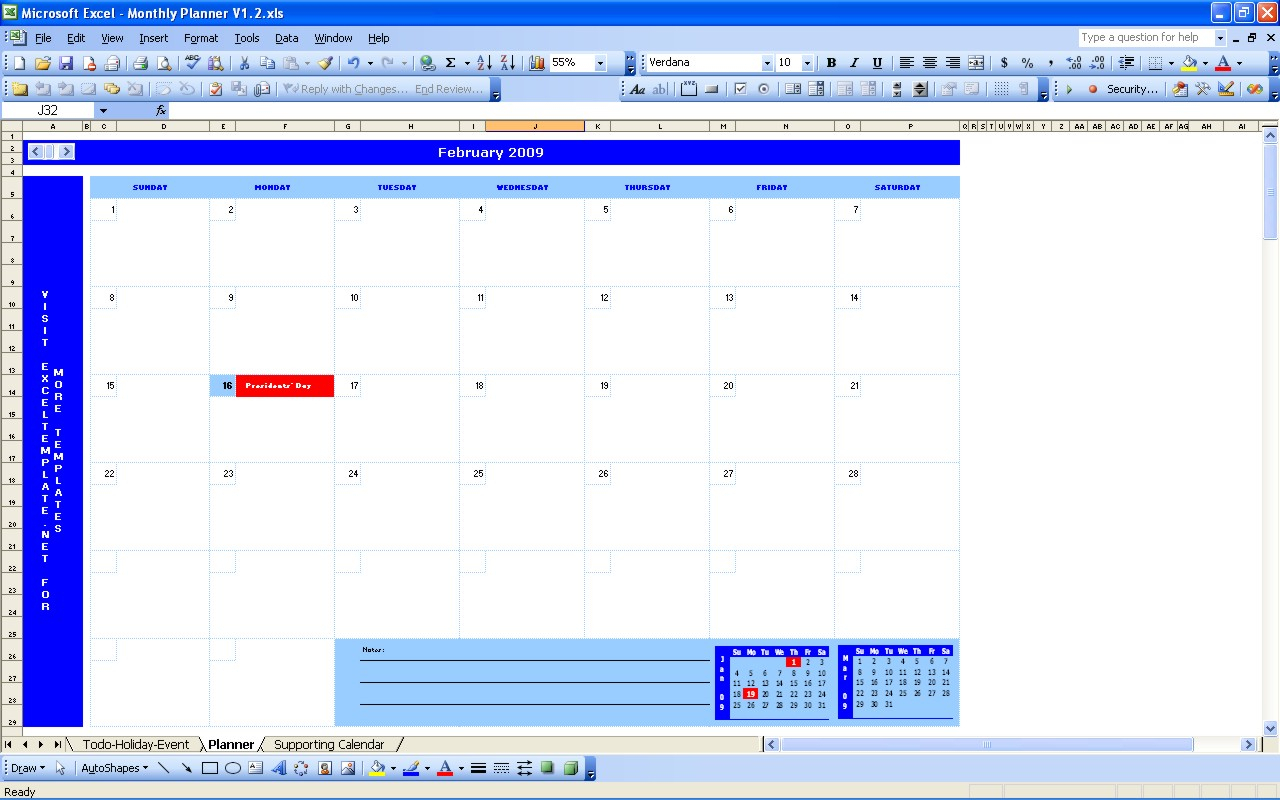 Monthly Schedule Template Excel  Task List Templates for Time And Action Calendar Excel