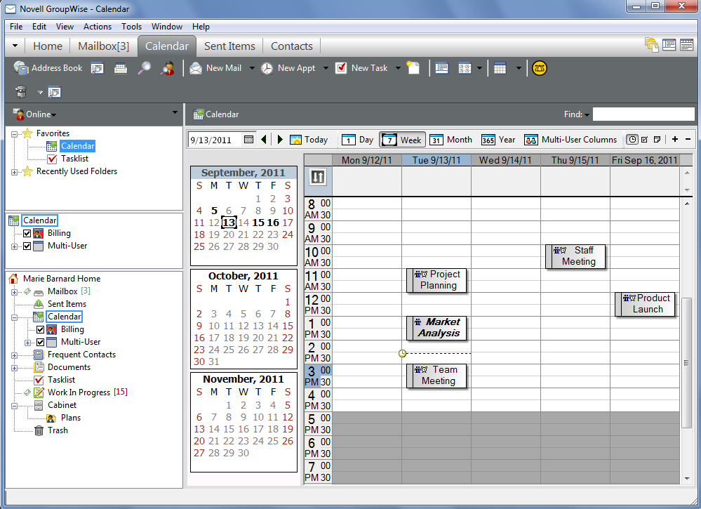 Novell Doc: Groupwise 2012 Windows Client User Guide regarding Glyphicon-Calendar Icon Not Showing
