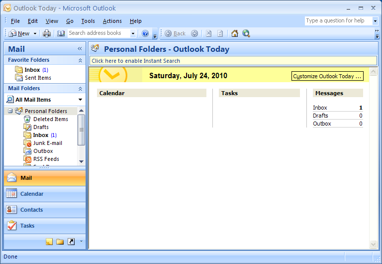 Outlook Calendar Icon Missing Calendar for Planning