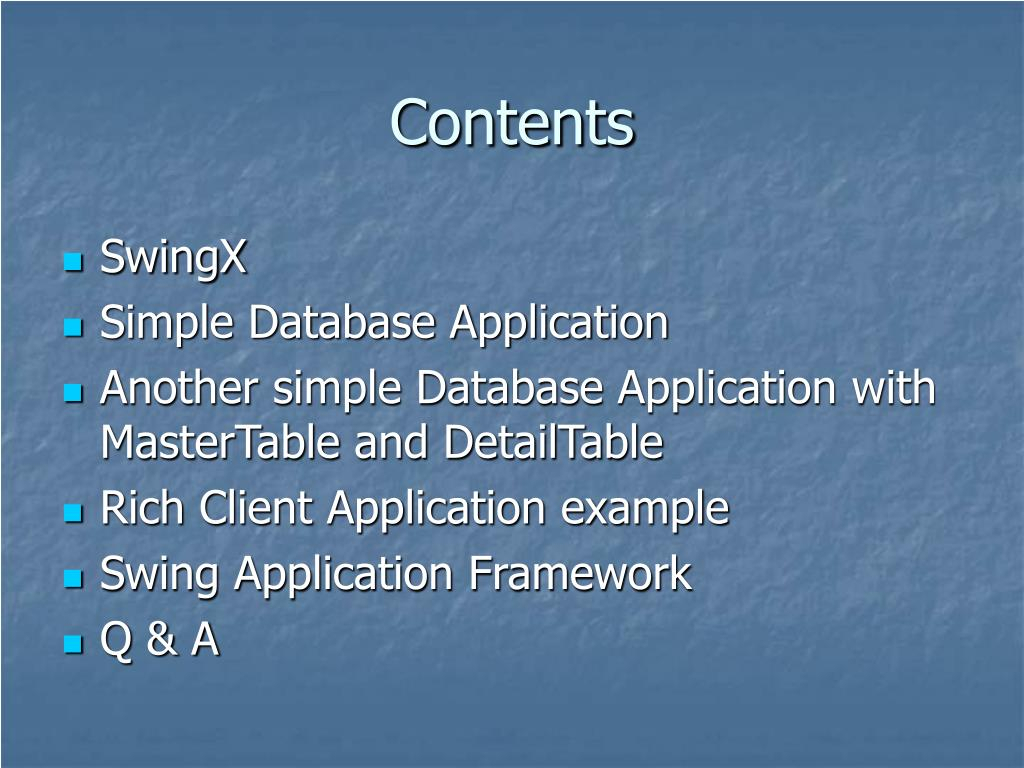 Ppt  Creating Of Rich Client Applications Using Netbeans throughout Datepicker In Java Swing