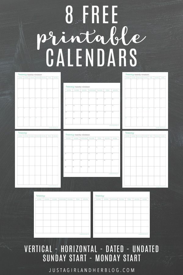 Printable Calendar | Printable Calendar Pages, Free inside Most Goals In A Calendar Year